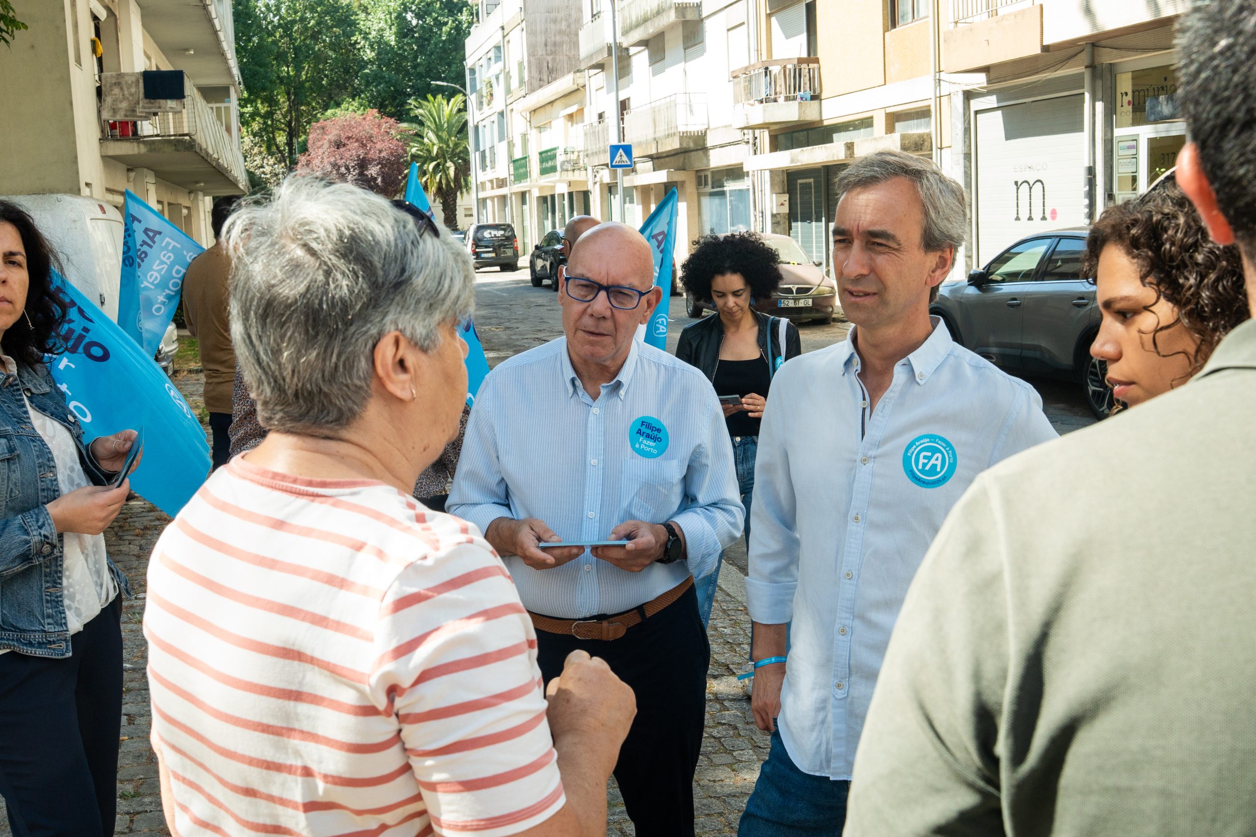 A ouvir as preocupações dos moradores do Bairro de Fernão Magalhães