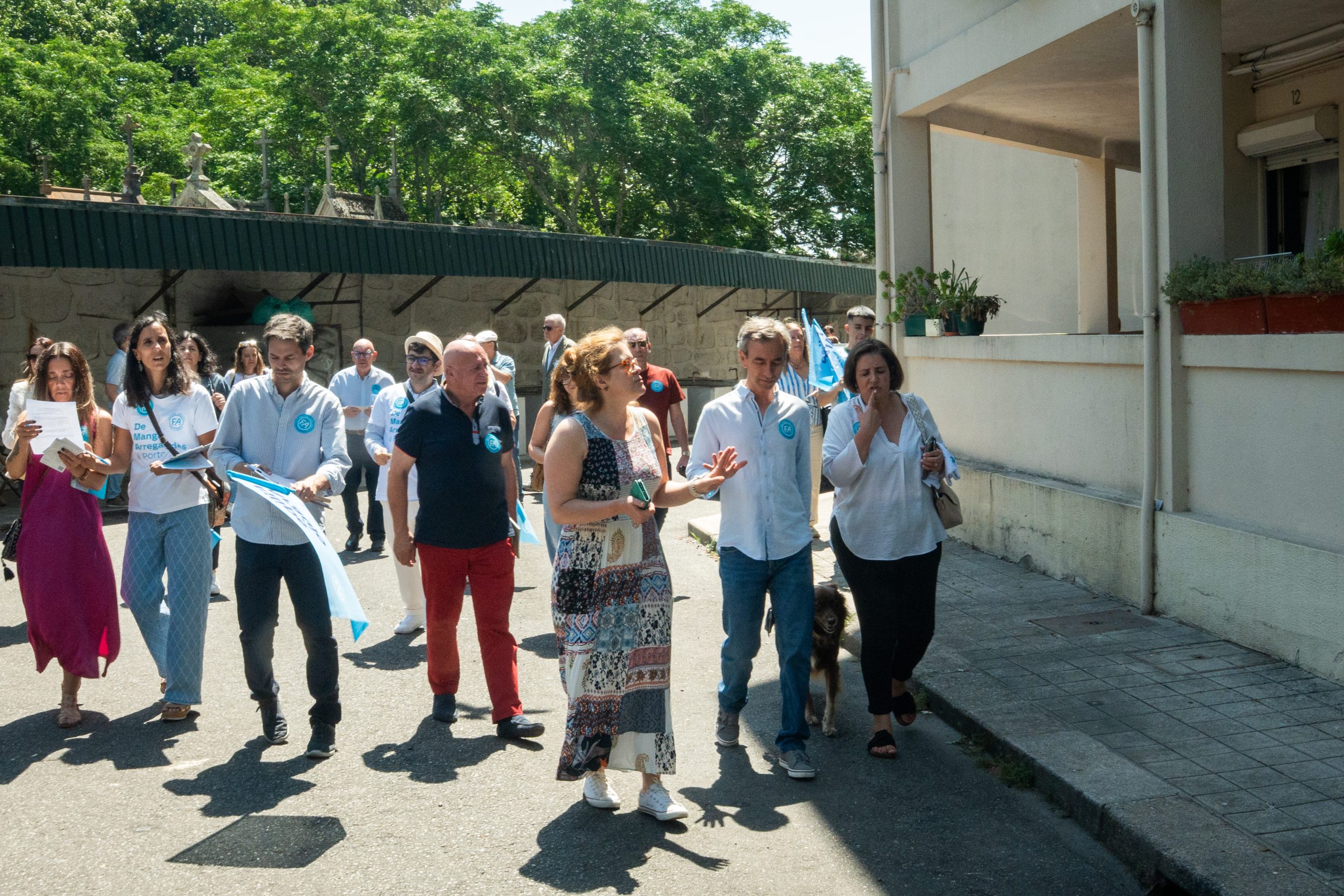 No Bairro Duque de Saldanha, o mais antigo da cidade
